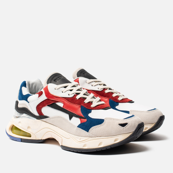Мужские кроссовки Premiata Sharky 028 White/Multicolor