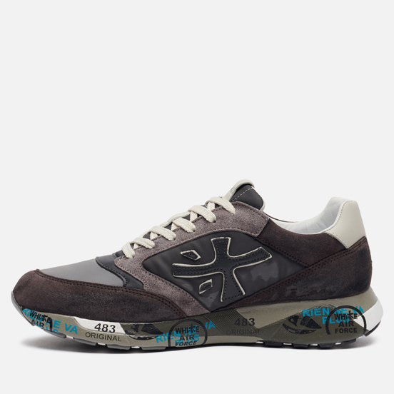 Мужские кроссовки Premiata Zac-Zac 3547 Grey