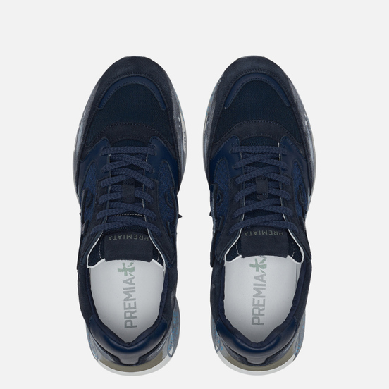 Мужские кроссовки Premiata Zac-Zac 3565 Black/Navy