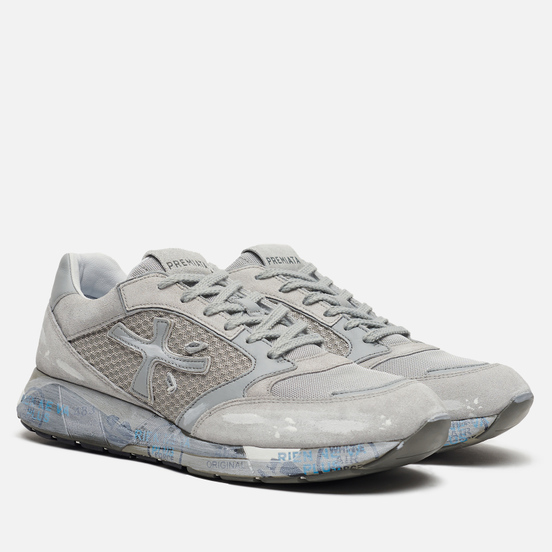Мужские кроссовки Premiata Zac-Zac 4013 Grey/White