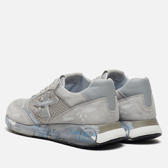 Мужские кроссовки Premiata Zac-Zac 4013 Grey/White