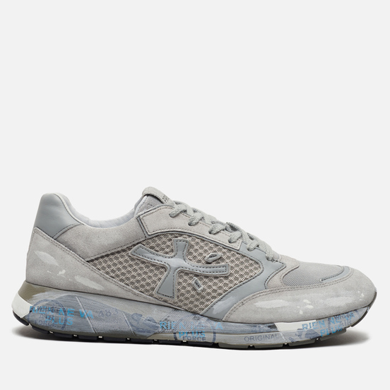 Мужские кроссовки Premiata Zac-Zac 4013 Grey/White