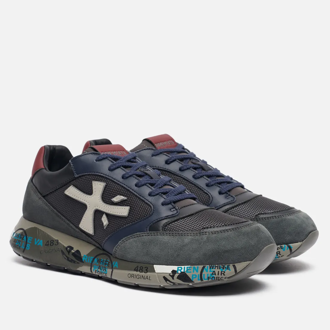 Premiata Мужские кроссовки Zac-Zac 4070