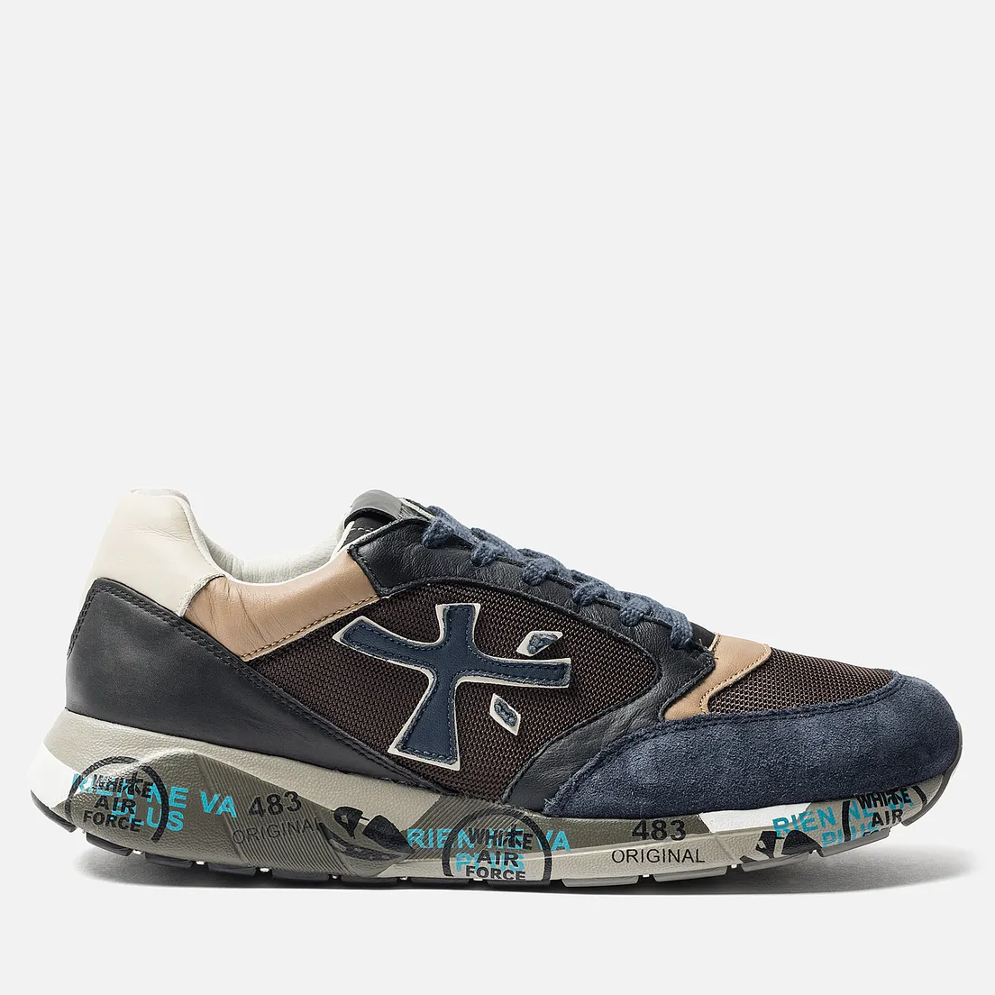 Premiata Мужские кроссовки Zac-Zac 4180