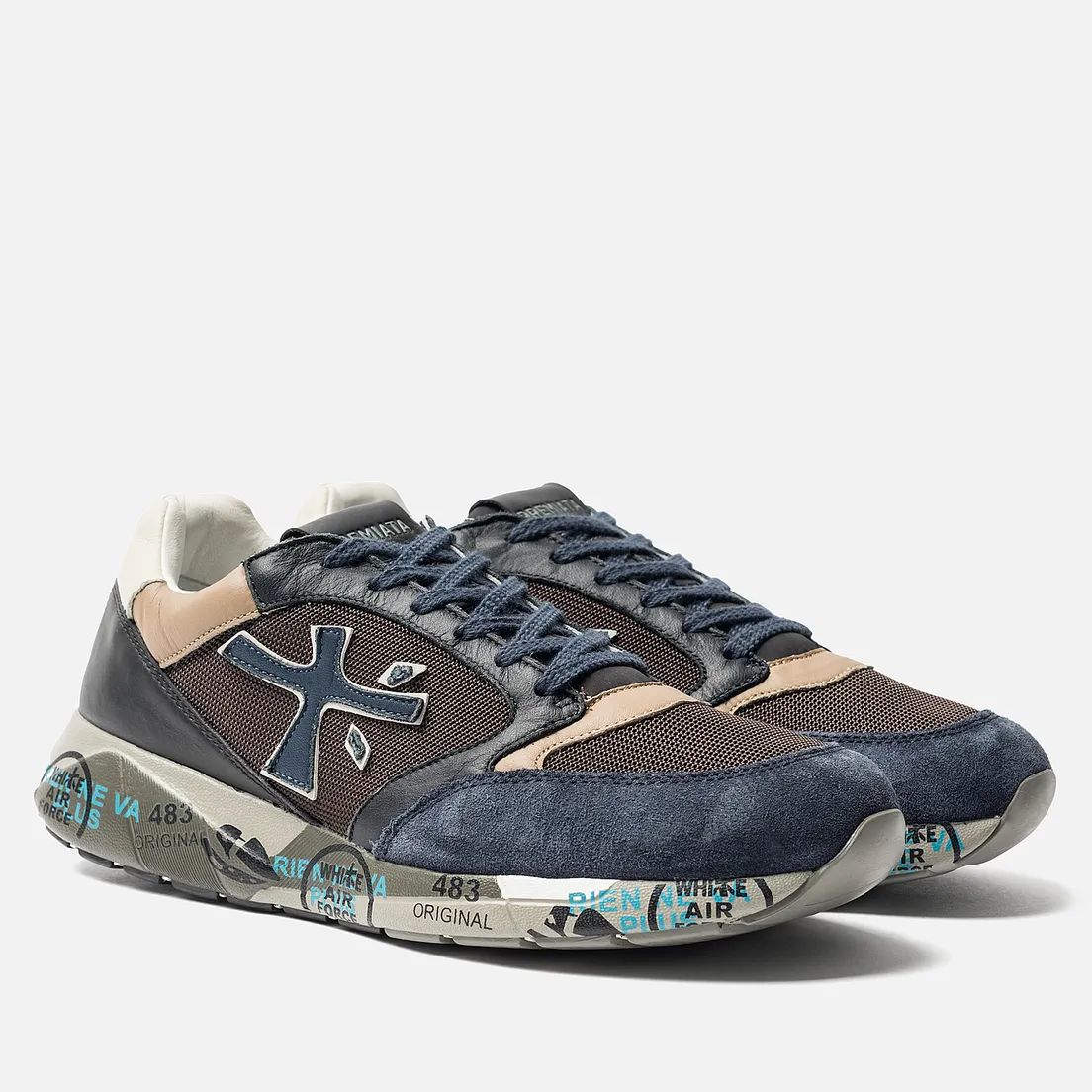 Premiata Мужские кроссовки Zac-Zac 4180