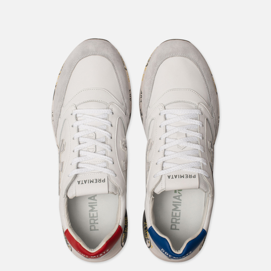 Мужские кроссовки Premiata Zac-Zac 4555 White/Grey