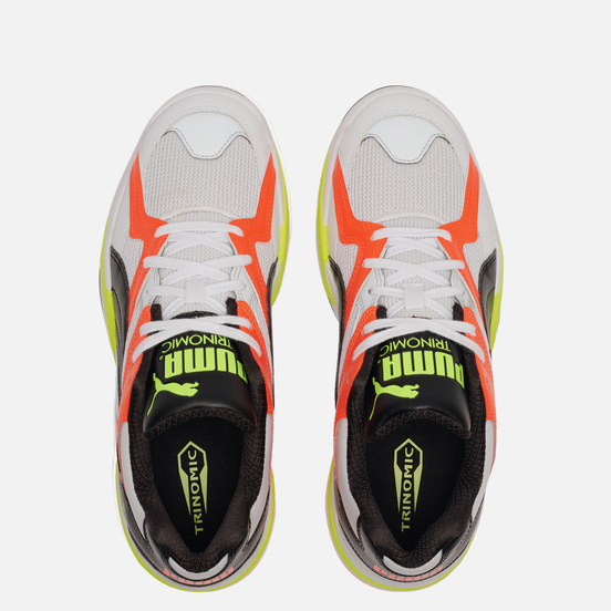 Мужские кроссовки Puma Performer Retro White/Lava Blast/Yellow