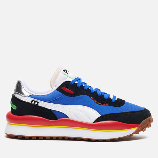 Мужские кроссовки Puma Style Rider Play On Daz Blue/Black/High Risk Red