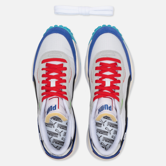 Мужские кроссовки Puma Style Rider Ride On White/Dazzling Blue/High Rise