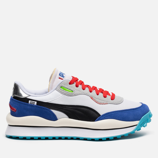 Мужские кроссовки Puma Style Rider Ride On White/Dazzling Blue/High Rise