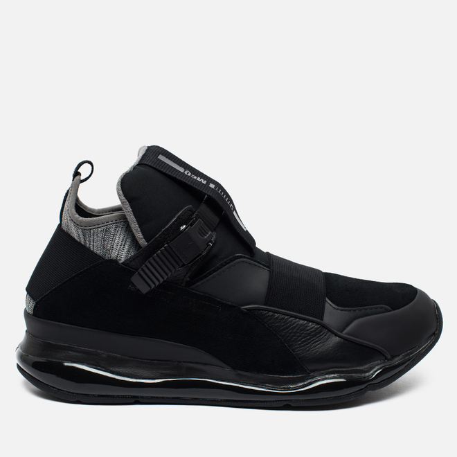Мужские кроссовки Puma x Alexander McQueen Cell Bubble Runner Mid Black