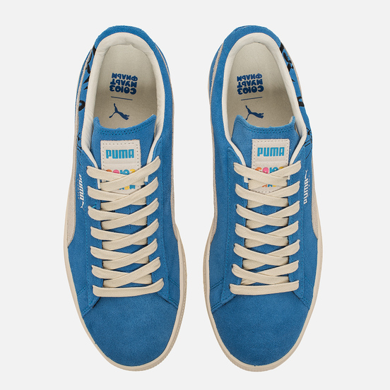 Кроссовки Puma x СОЮЗМУЛЬТФИЛЬМ Suede Wolf & Hare Strong Blue/Vaporous Grey