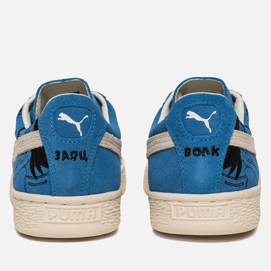 Кроссовки Puma x СОЮЗМУЛЬТФИЛЬМ Suede Wolf & Hare Strong Blue/Vaporous Grey