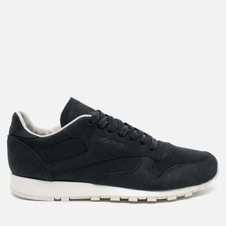 Мужские кроссовки Reebok Classic Leather Lux PW Black/Beige/Chalk/Beach Stone