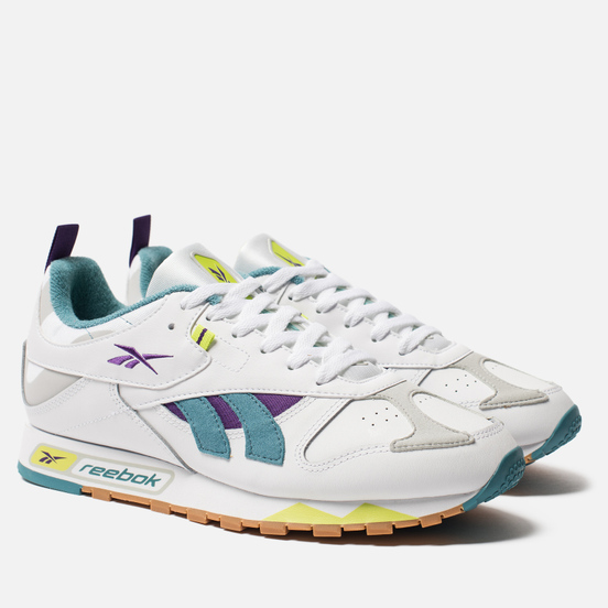 Мужские кроссовки Reebok Classic Leather RC 1.0 White/Skull Grey/Skull Grey