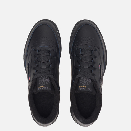 Мужские кроссовки Reebok Club C 85 Black/Charcoal
