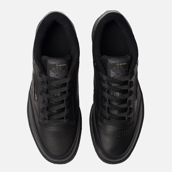 Мужские кроссовки Reebok Club C 85 Black/Charcoal