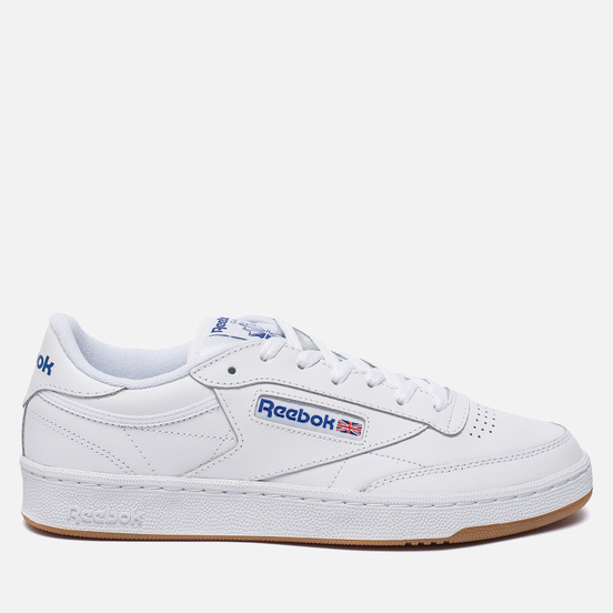 Кроссовки Reebok Club C 85 White/Royal/Gum