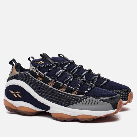 Мужские кроссовки Reebok DMX Run 10 OG Black/White/Weed Brown/Blue