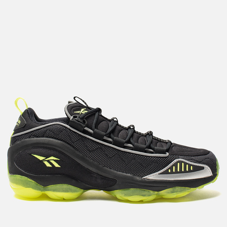 Мужские кроссовки Reebok x atmos DMX Run 10 Black/Neon Yellow/Grey