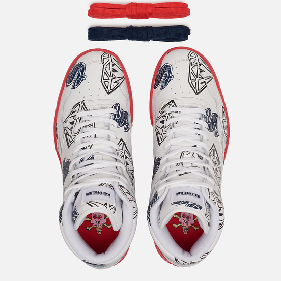 Мужские кроссовки Reebok x Billionaire Boys Club Ice Cream BB4600 White/Pantone/Collegiate Navy