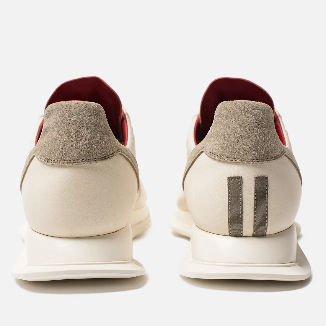 Rick Owens Мужские кроссовки New Vintage Runner Lace Up Parchment Combo