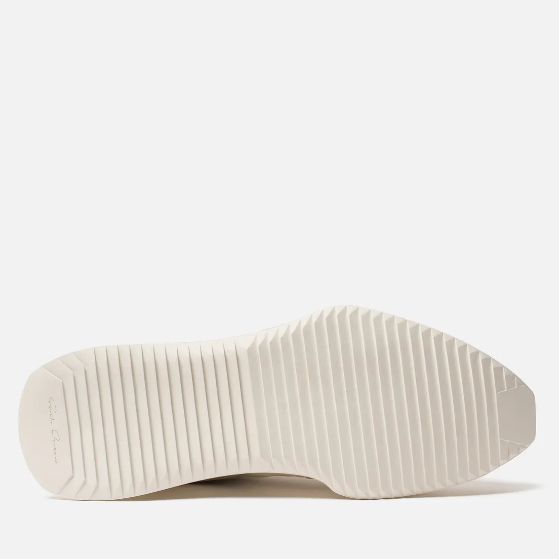 Rick Owens Мужские кроссовки New Vintage Runner Lace Up Parchment Combo