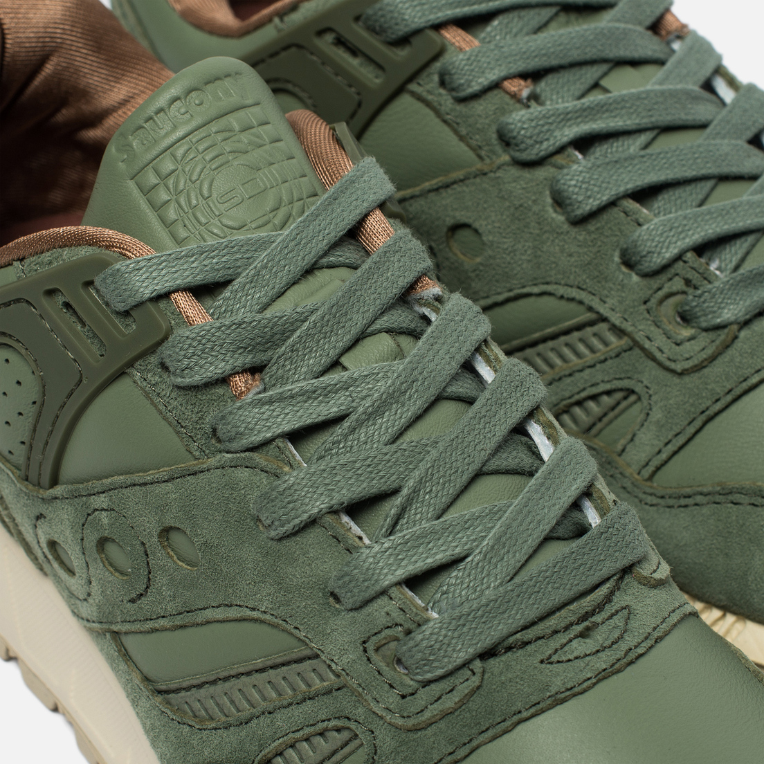 saucony grid sd 'garden pack' oiled green