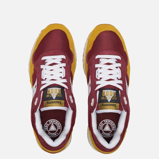 Мужские кроссовки Saucony Shadow 5000 Vintage Yellow/Maroon/White