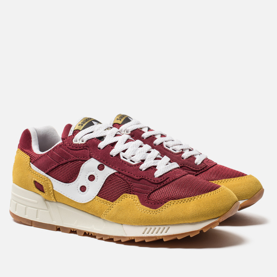 Мужские кроссовки Saucony Shadow 5000 Vintage Yellow/Maroon/White