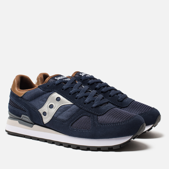 Мужские кроссовки Saucony Shadow Original Navy/Brown