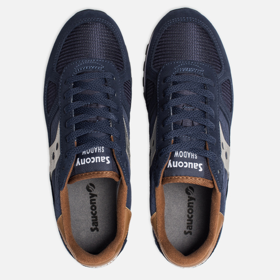 Мужские кроссовки Saucony Shadow Original Navy/Brown