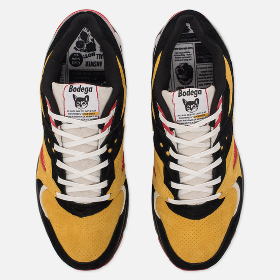 Мужские кроссовки Saucony x Bodega Grid 8000 Black/Yellow/White