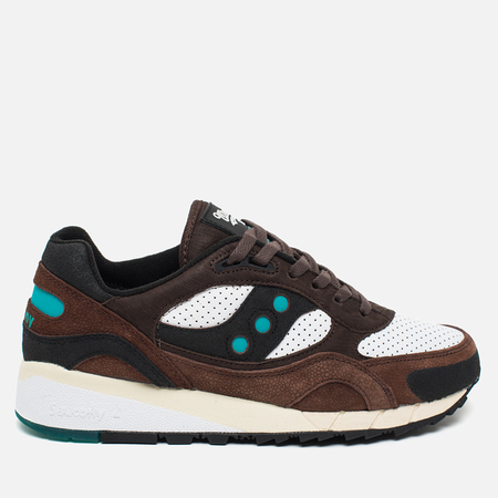 Мужские кроссовки Saucony x West NYC Shadow 6000 Fresh Water Brown/White
