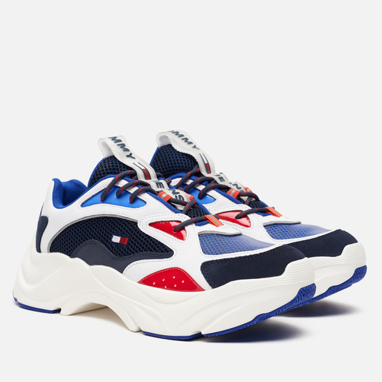 Мужские кроссовки Tommy Jeans Chunky Colour-Blocked Trainers Red/White/Blue