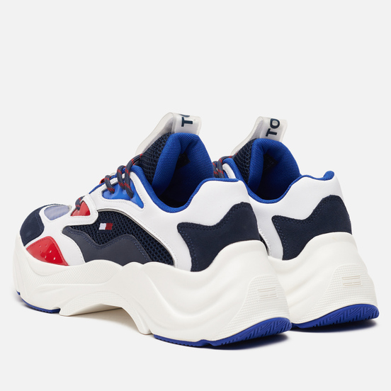 Мужские кроссовки Tommy Jeans Chunky Colour-Blocked Trainers Red/White/Blue