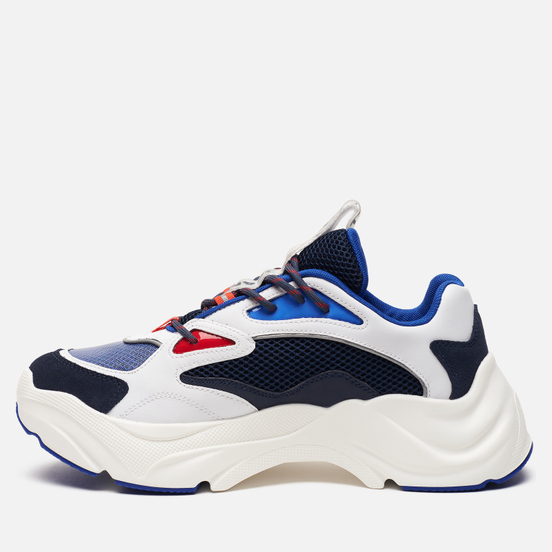Мужские кроссовки Tommy Jeans Chunky Colour-Blocked Trainers Red/White/Blue