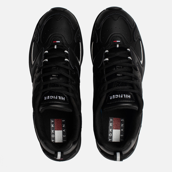 Мужские кроссовки Tommy Jeans Heritage Logo Trainers Black