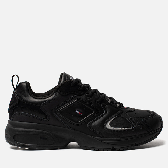 Мужские кроссовки Tommy Jeans Heritage Logo Trainers Black