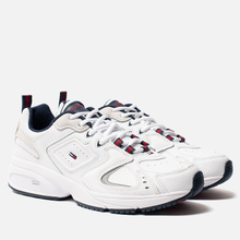 Мужские кроссовки Tommy Jeans Heritage Logo Trainers White фото- 0