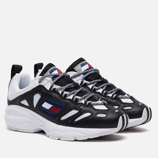 Мужские кроссовки Tommy Jeans Heritage Retro Cutout Detail Trainers Black