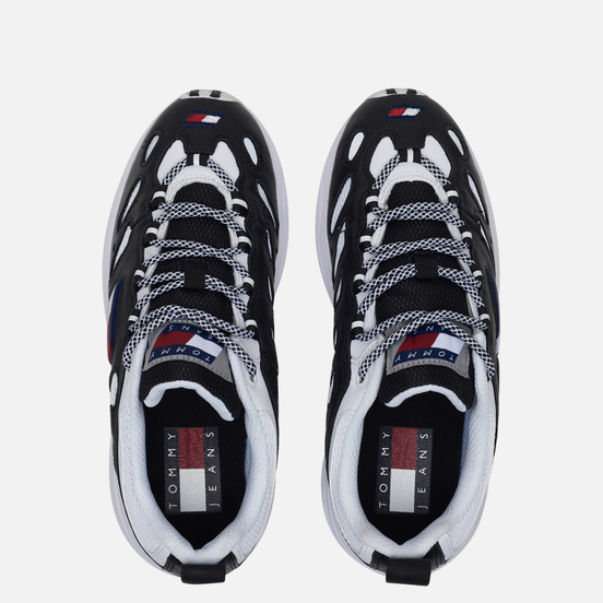 Мужские кроссовки Tommy Jeans Heritage Retro Cutout Detail Trainers Black