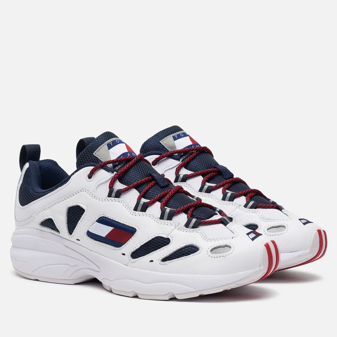 Tommy Jeans Мужские кроссовки Heritage Retro Cutout Detail Trainers
