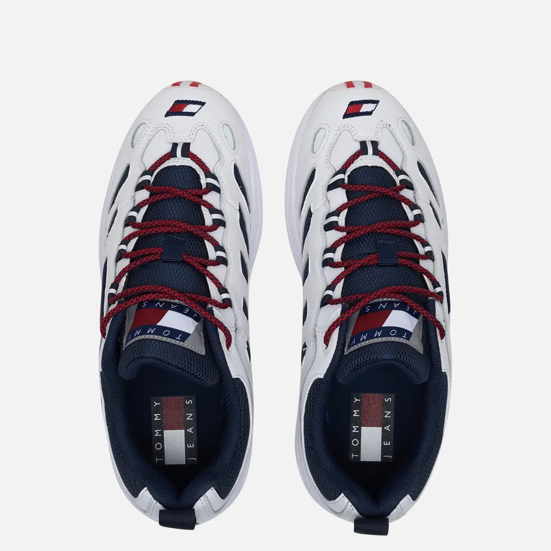 Tommy Jeans Мужские кроссовки Heritage Retro Cutout Detail Trainers