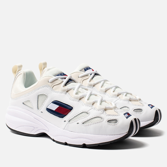 Мужские кроссовки Tommy Jeans Retro Trainers White