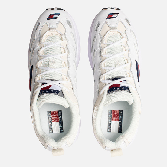 Мужские кроссовки Tommy Jeans Retro Trainers White