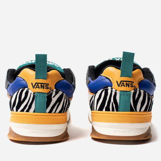 Мужские кроссовки Vans Zebra Brux WC Tidepool/Marigold