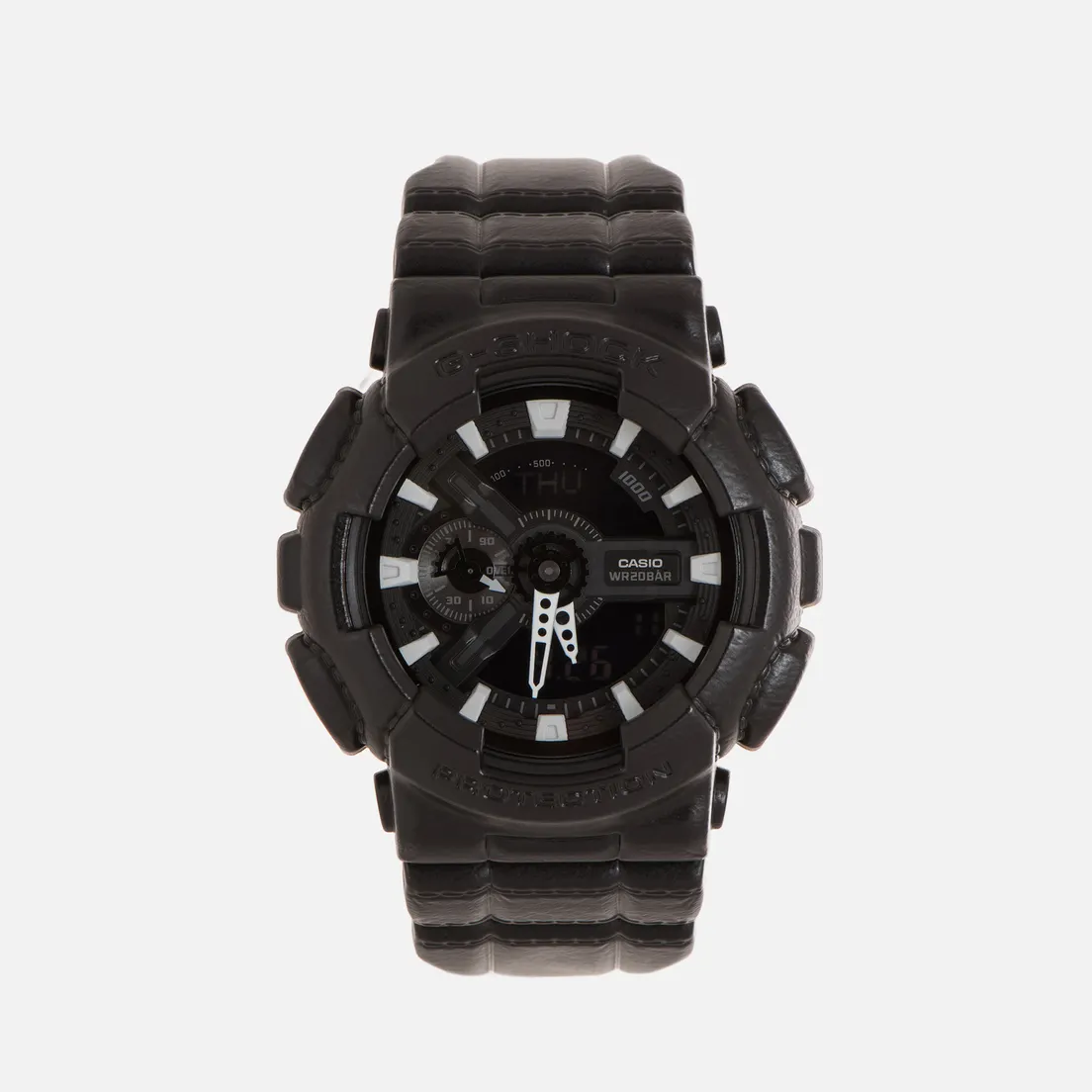 CASIO Наручные часы G-SHOCK GA-110BT-1A Black Leather Texture Series