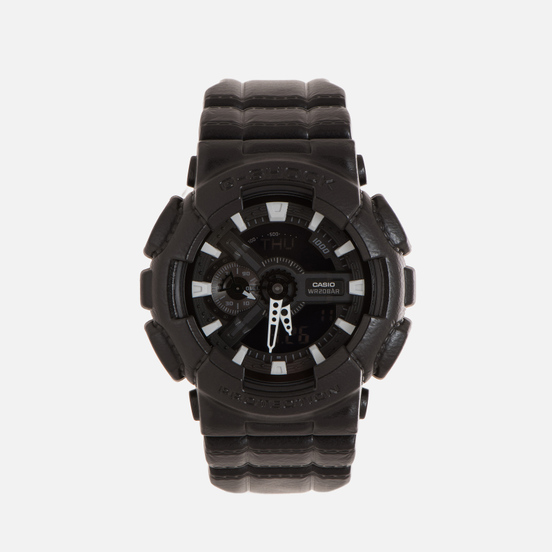 Наручные часы CASIO G-SHOCK GA-110BT-1A Black Leather Texture Series Black