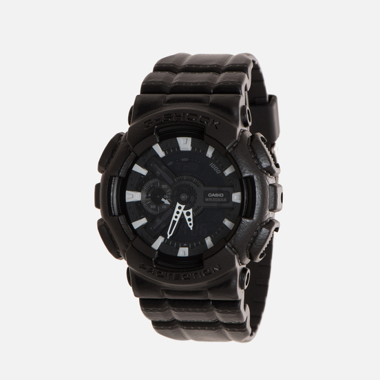 Наручные часы CASIO G-SHOCK GA-110BT-1A Black Leather Texture Series Black